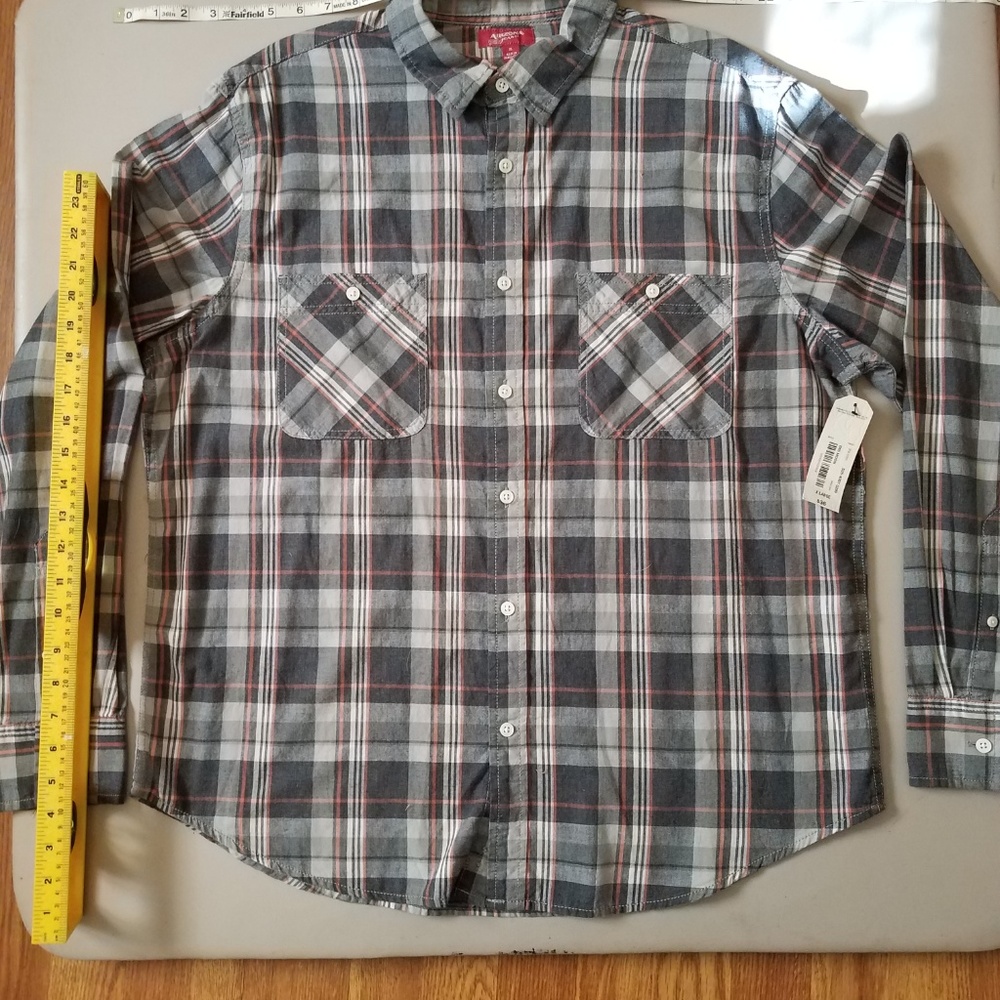 New Arizona Button Front Shirt XL
